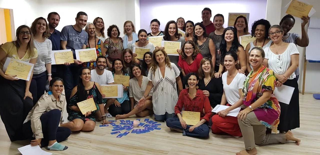 Turma de formação em Copacabana